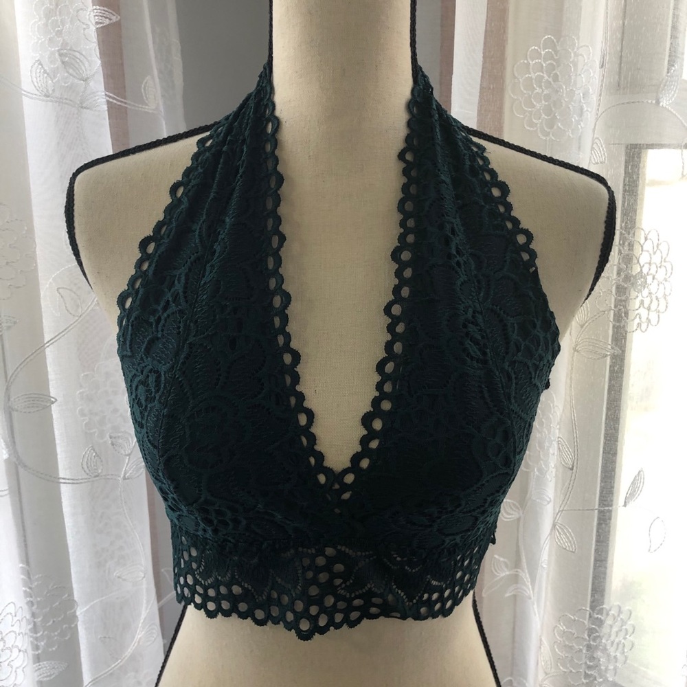 🎄Bralette hunter green S/M/L/XL NEW - Picture 8 of 9